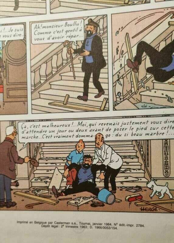 Ca bruit à Moulinsart