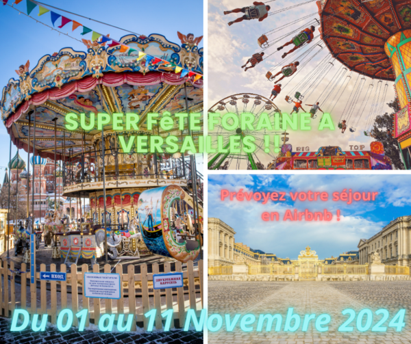 Que faire à Versailles : Fête foraine à Versailles