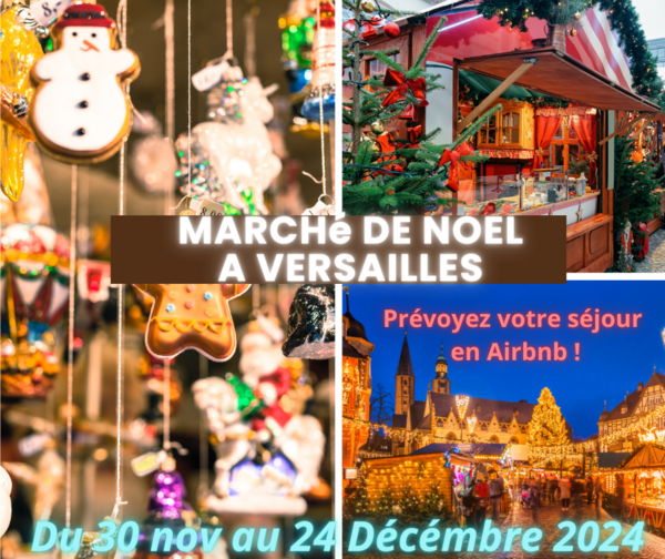 Marché de Noel 2024 à Versailles