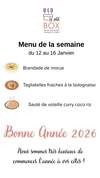 Menu de la semaine - La PetitBox