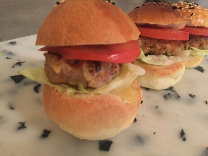 mini hamburger traiteur