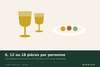 Nombre de pièces cocktail par personne pour un vin d'honneur
