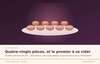 Plateau de fricassées dorées pour un buffet froid
