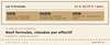 Tableau des neuf formules du traiteur
