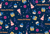 Buffet d'anniversaire tendance avec pièces japonaises