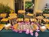 Buffet froid réussi avec plateaux variés