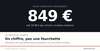 Prix d'un buffet pour cinquante personnes : 849 euros