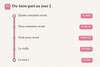 Calendrier de preparation du premier anniversaire