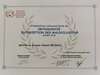 	Attestation universitaire d'interception des malocclusions du Dr Beyssac