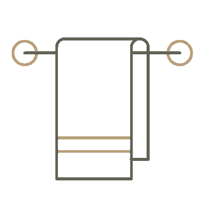 Wired outline 1607 towel hover pinch