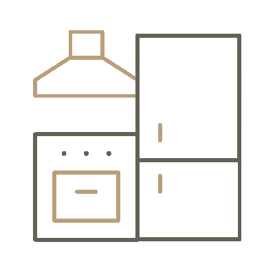 Wired outline 511 kitchen hover open