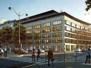 Immeuble de bureaux au 83, avenue Marceau - Paris 8ème
