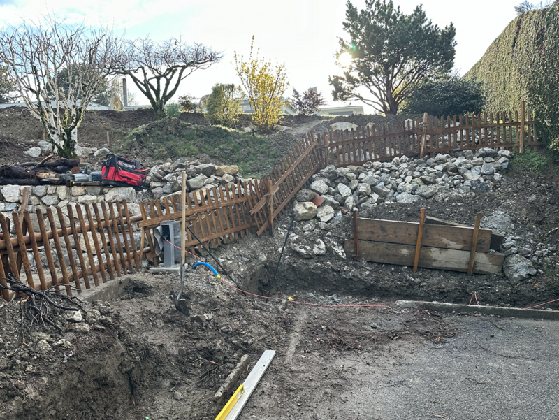 installation cloture