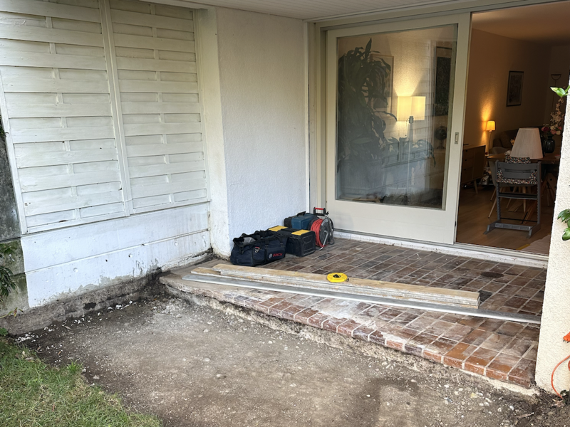 construction de terrasse