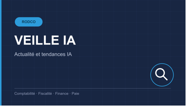 VEILLE IA - L'IA appliquée à la profession comptable