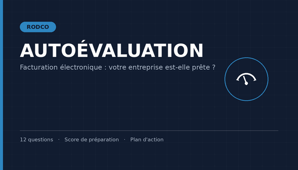 AUTOÉVALUATION - Votre entreprise est-elle prête pour la facturation électronique ?