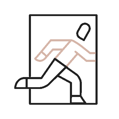 Wired outline 1725 exit sign  4 