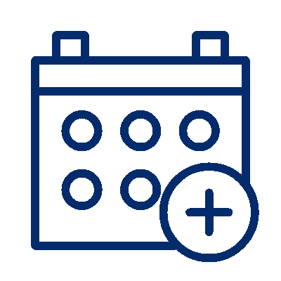 Wired outline 973 appointment schedule hover click