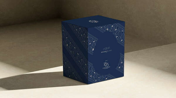 Un œuf, un escalier, du café : l’art du packaging pour la Maison Delano x Lavazza