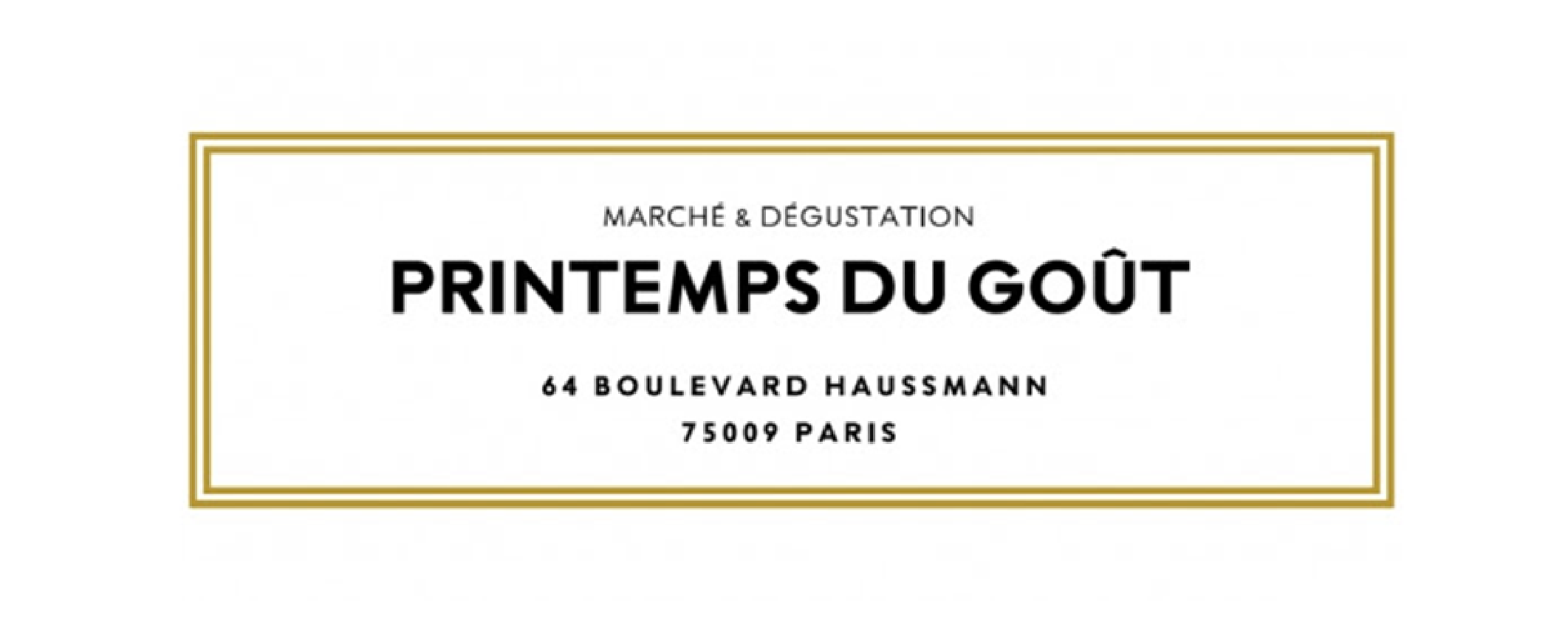 Printemps du goûts
