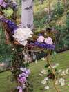 Décor floral symbolisant engagement pour création durable