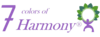 Logo 7 colors of Harmony