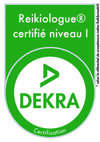 Logo certification de personnes Dekra