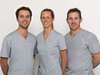 Les docteurs ALONSO, LESPAGNOL, ROUDIERE