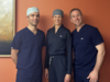 Les docteurs ALONSO, LESPAGNOL, ROUDIERE