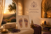 Massage reflexologie pied cheville praticien patient allonge