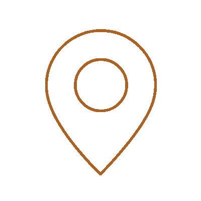 Wired outline 18 location pin hover jump