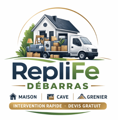 Logo Replife débarras Logo Replife débarras