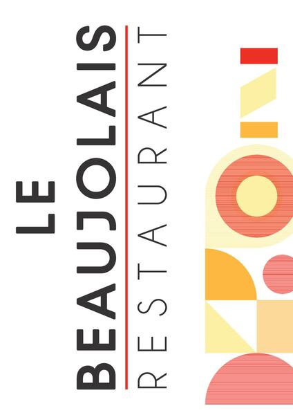 Logo Restaurant Le Beaujolais Logo Restaurant Le Beaujolais