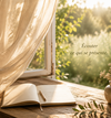 Carnet ouvert au soleil symbolisant sensibilité et méditation