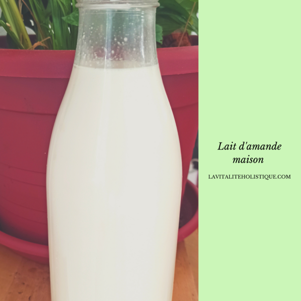 Lait d'amande