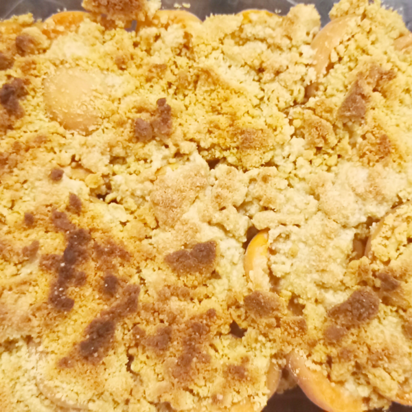 Crumble d'abricot 