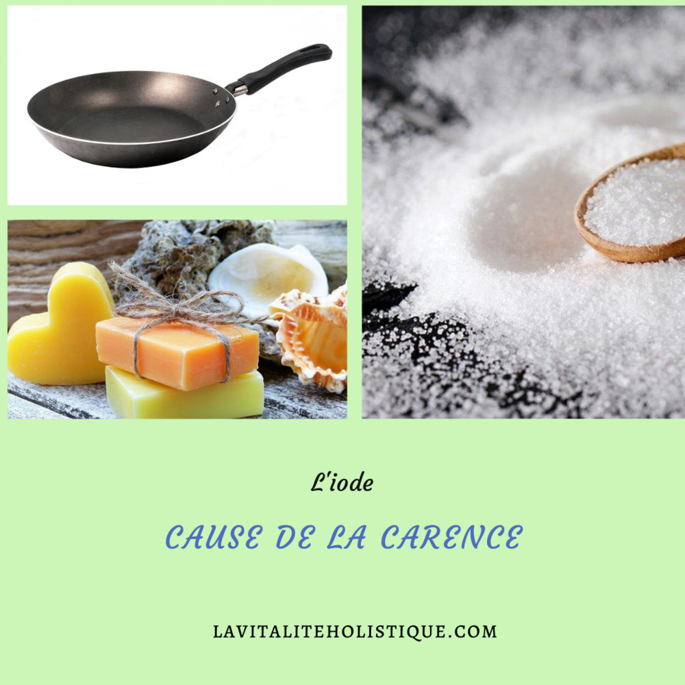 iode : cause de la carence 
