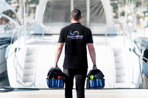 lavage sans eau bateau