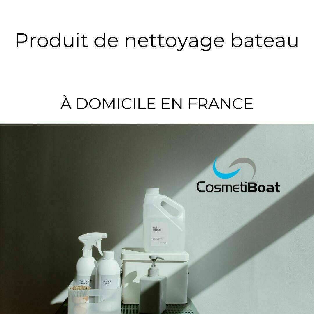 Produit de nettoyage bateau