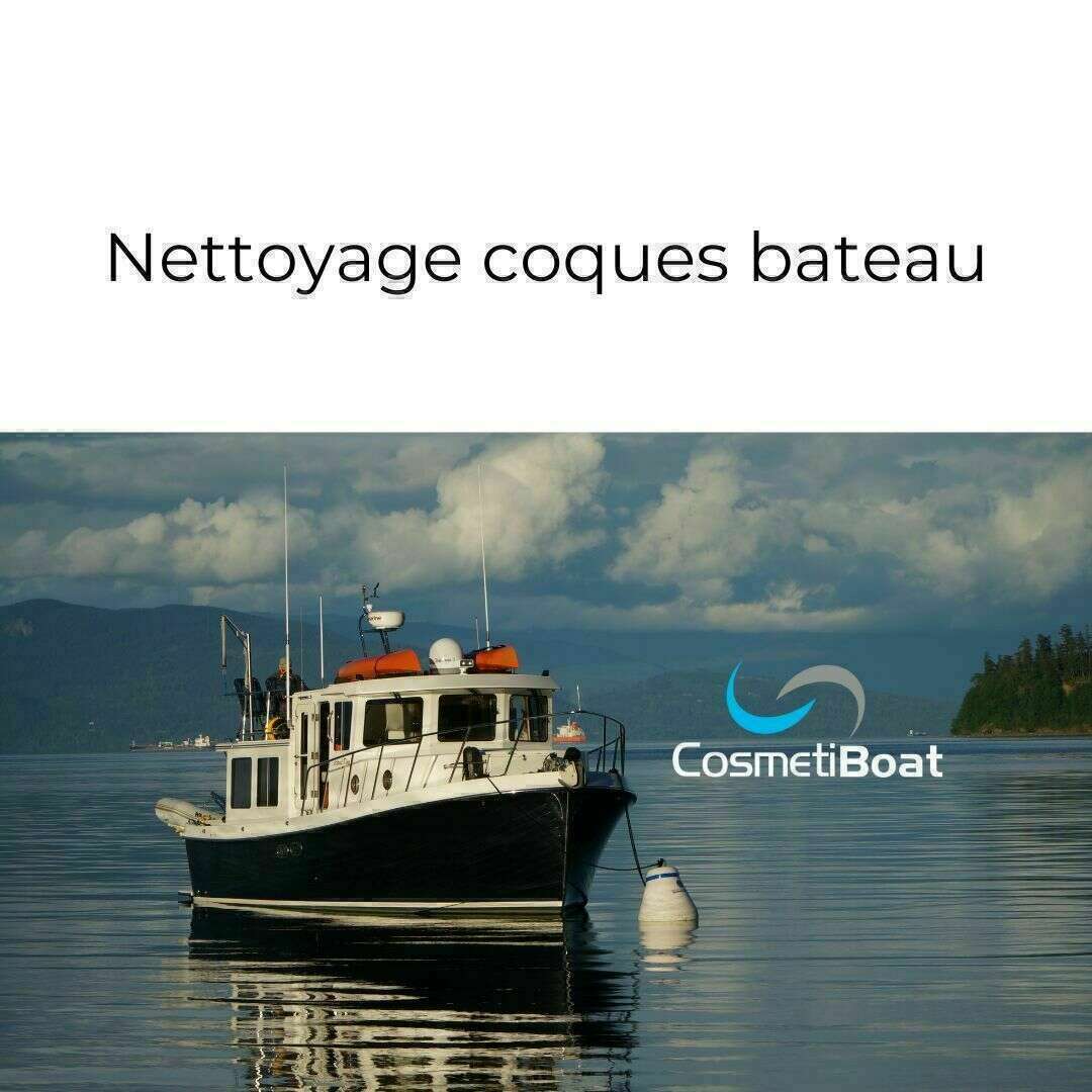 Nettoyage coques bateau
