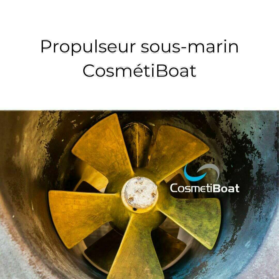 Propulseur sous-marin avec CosmétiBoat