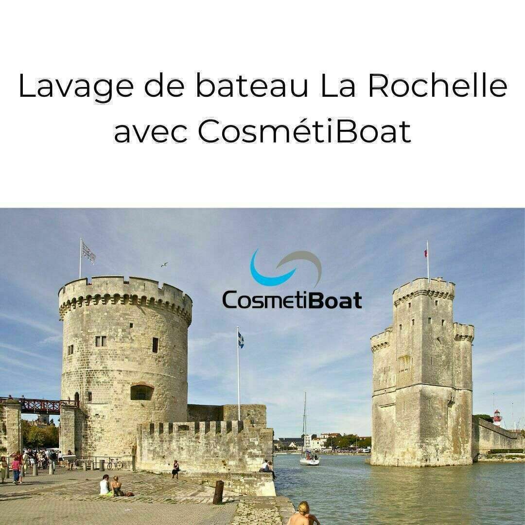 Lavage de bateau à La Rochelle