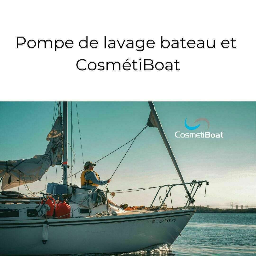 pompe de lavage bateau