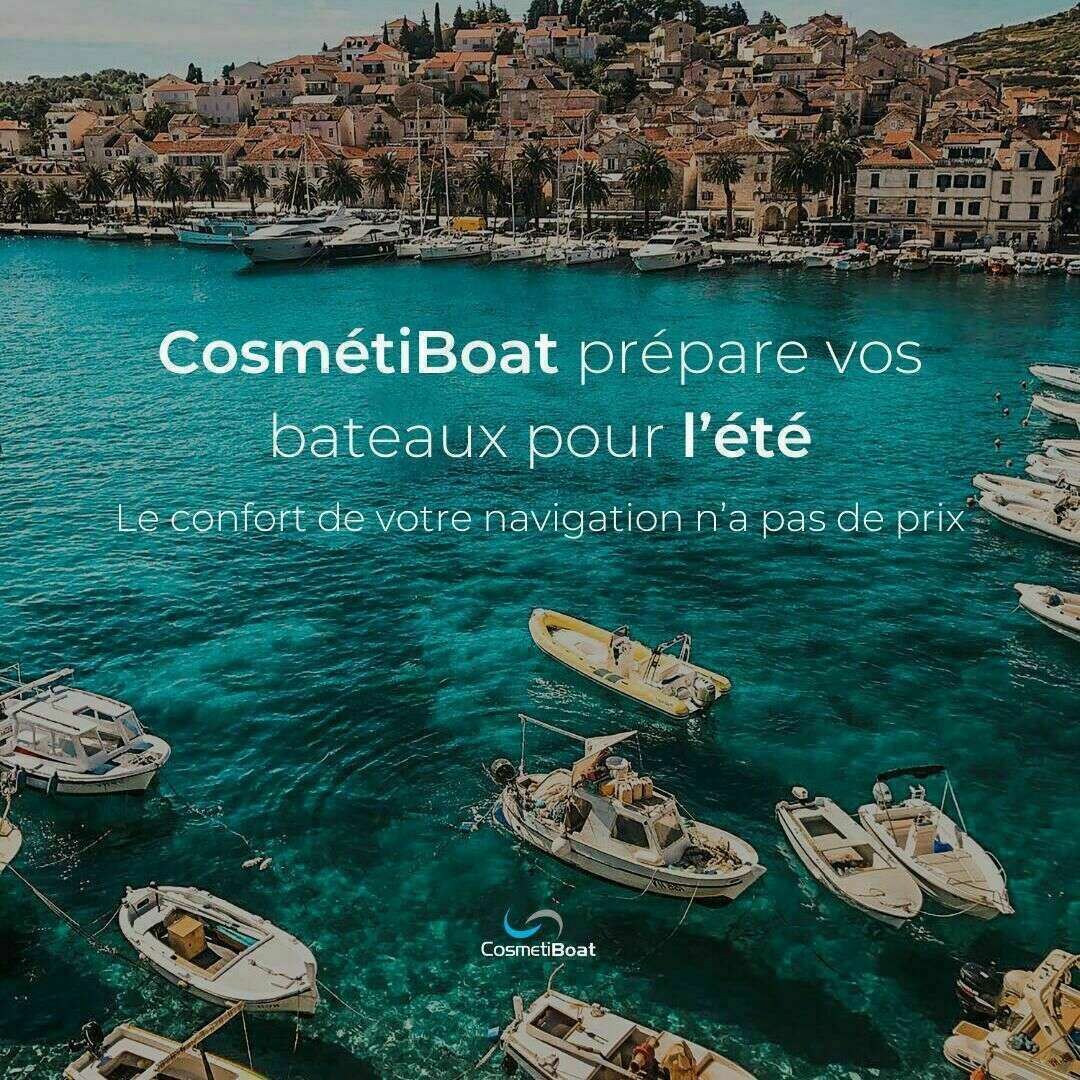 Lavage de bateau pendant l'été !