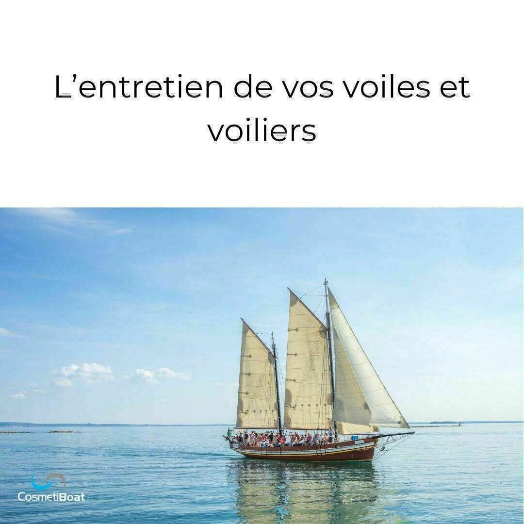 entretien voiles et voiliers 