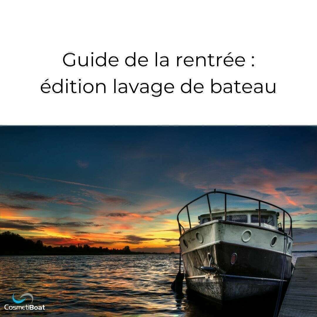 lavage de bateau rentrée