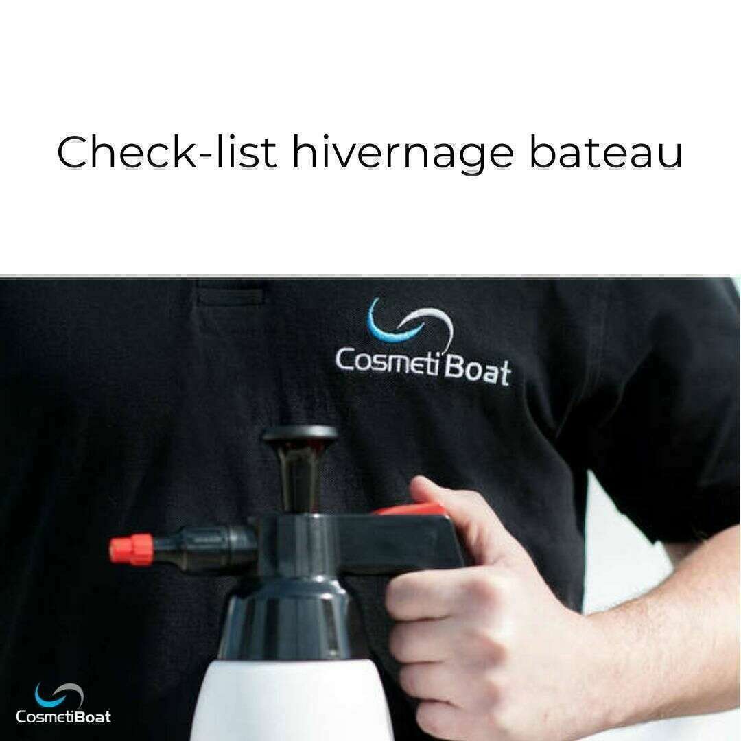 Check-list hivernage de bateau !