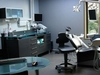 Salle de soins avec fauteuil dentaire, clinique du Dr Deruelle