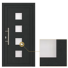 Portes aluminium Villeurbanne