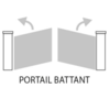 Portail battant à Villeurbanne